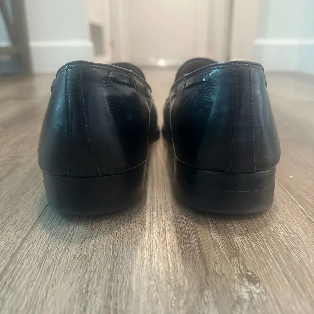 Alden 660 Black Leather Tassel Loafers Aberdeen Goodyear Welted Slip On Size 12